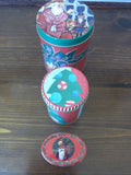 Christmas Tin Can 3pc Set - FayZen's Kreations